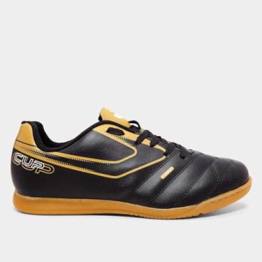 Imagem de Chuteira Top Cup Viii Fsal Preto/Dourado,40