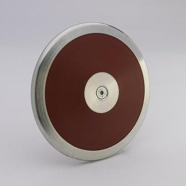 Imagem de Disco clássico vintage de 1,6 quilo para meninos do ensino médio com 75% de peso de aro para atletismo. Excelência acessível. Garantia de dois anos.