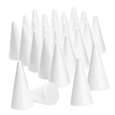 Imagem de Sclmgo 2 Cones de Espuma para Projetos de Natal, Artesanato Decorativo, Arranjos Florais, Materiais Adequados para Atividades Escolares E Domésticas, Estilo E