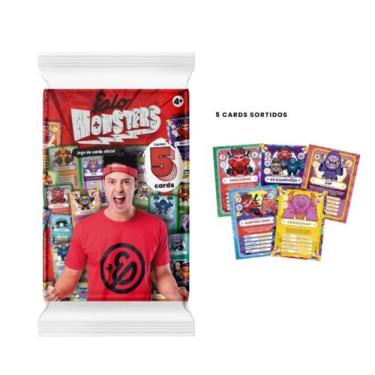 Imagem de Flow Pack Cards Enaldinho Elo Monsters, Pixel
