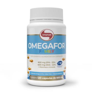 Imagem de Omegafor Family Vitafor 500mg 120caps