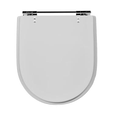 Imagem de Assento Sanitário Calypso Incepa Poliéster Cinza Platina Sicmol