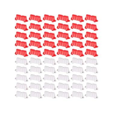 Imagem de Fenteer Conjunto de pista de treinamento de drift RC modular com cercas resistentes a colisões e ajustável para carros RC de 1:14 a 1:28, 60 Peças