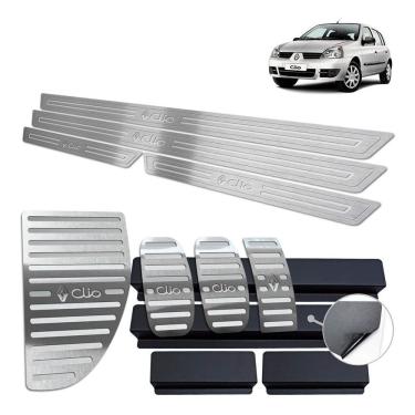 Imagem de Soleira Pedaleira Descanso Renault Clio 2000 Até 2012 Manual