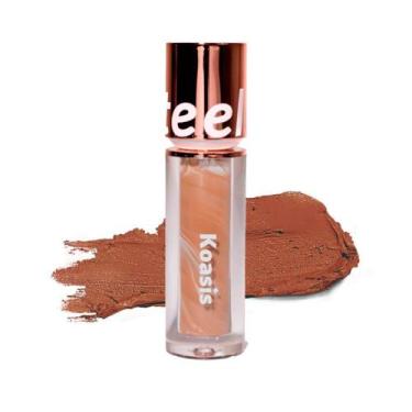 Imagem de Batom Líquido Matte Elegante Acabamento Impecável Longa Duração KM004 