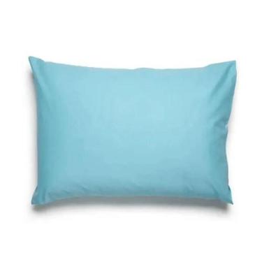 Imagem de Fronha Santista Prata Lisa Tinto 150F 50x70 Turquesa 6530 - no-brand