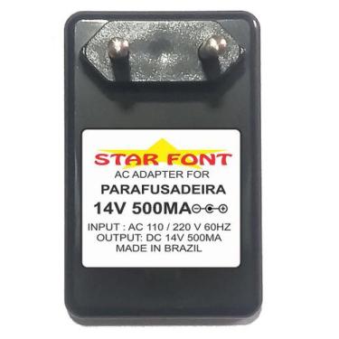 Imagem de Carregador 14V 500mA para Parafusadeira e Furadeira Black&Decker - no-