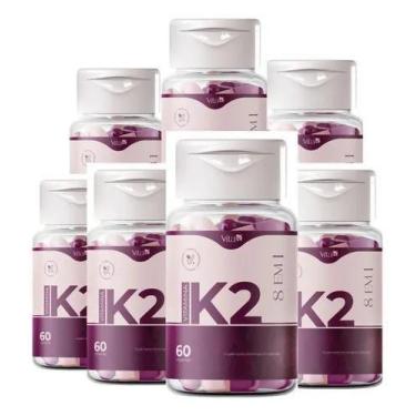 Imagem de 7 Potes Vita k2  Para Pele 60 Caps