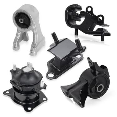 Imagem de Conjunto de 5 suportes de motor dianteiro traseiro e trans da ENA compatível com Honda Odyssey 3.5L LX EX VTEC 2005 2006.