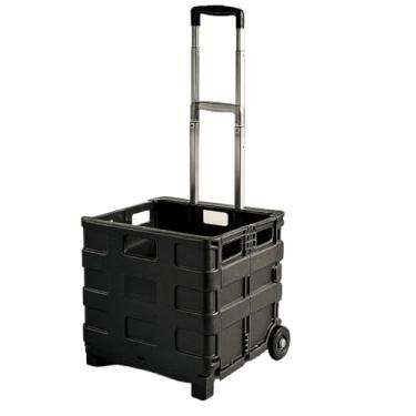 Imagem de Carrinho Dobrável Multiuso com Rodinhas