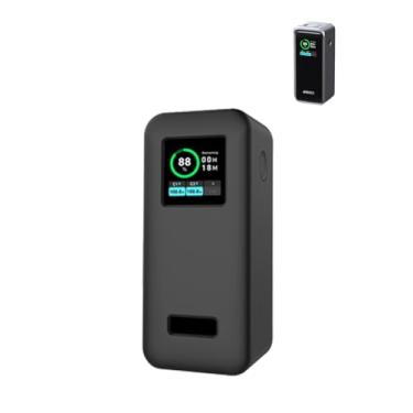 Imagem de Capa para carregador portátil Anker Prime 20000mAh (200 W), protetor de silicone macio, portátil, resistente a arranhões, com cordão, preta