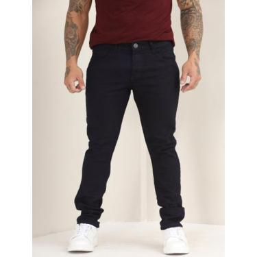 Imagem de Calça Jeans Masculina Skinny Lisa Com Elastano - Amar Denim Days, Azul