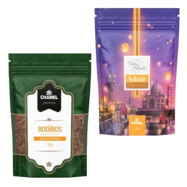 Imagem de Kit Chá de Rooibos (Aspalathus linearis) +  Chai Indiano - Chamel