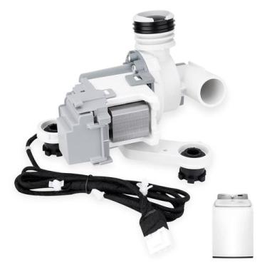 Imagem de Conjunto da bomba de drenagem da lavadora Samsung DC97-19289F/B/A - Se
