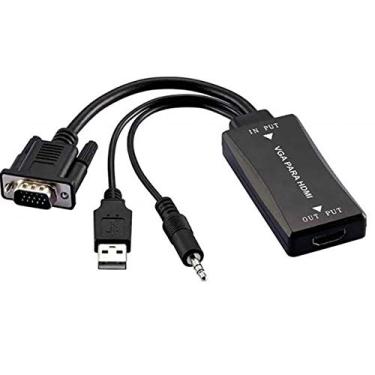 Imagem de Conversor Vga M X Hdmi F C/ Áudio Multilaser - WI280