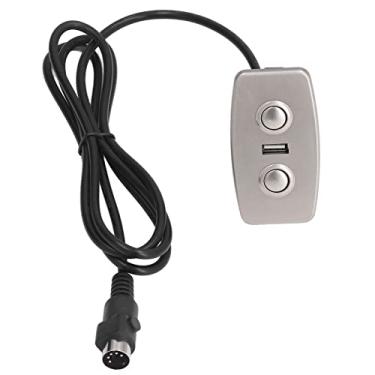 Imagem de Pssopp Controlador Reclinável, Material ABS, Interruptor Elétrico Universal de sofá de 5 Pinos para Uso Doméstico e No Quarto