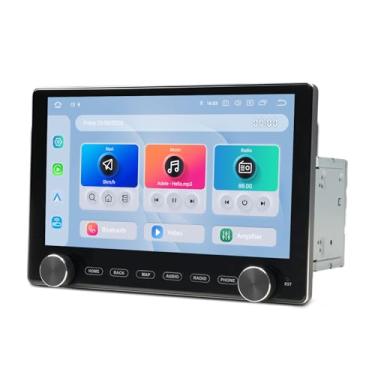 Imagem de Dasaita Rádio duplo Din de 10,2 polegadas, Android 13, estéreo automotivo com carplay sem fio e Android Auto, 8 núcleos 6G RAM 64G ROM Unidade principal navegação GPS, Plug & Play, tela sensível ao