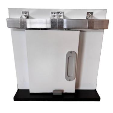 Imagem de Kit Trilho Porta De Correr Roldana 2 Metros portas Até 80kg