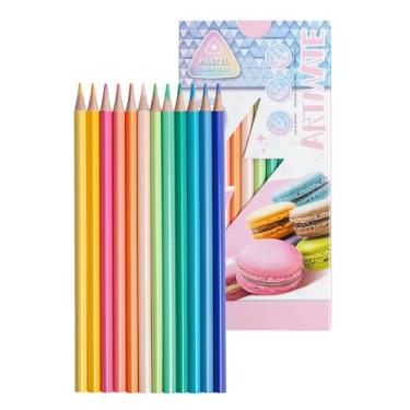 Imagem de Ouksma Conjunto de lápis de cor, néon, pastel, clássico, metálico, tom de pele, lápis de colorir pré-afiados para adultos, crianças iniciantes, desenhar, esboçar, sombrear, misturar, materiais de arte