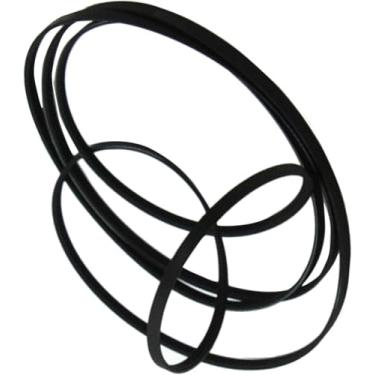 Imagem de WE12M29 Correia de acionamento de tambor para secadora WE03X29897 Correia de substituição de 89,5 polegadas de 4 nervuras compatível com GE, Hotpoint, Kenmore, Frigidaire, secadores Electrolux