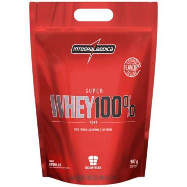 Imagem de Super Whey 100% Pure Refil 907g Baunilha - Integralmédica - Integralme
