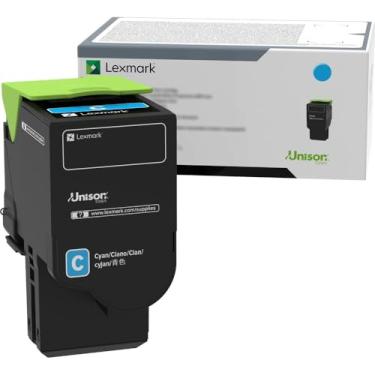 Imagem de Lexmark 78C0XCG Cartucho de toner de programa de retorno de rendimento extra ciano em conformidade com TAA