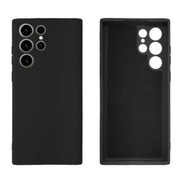 Imagem de Capa Proteção de Câmera Lisa para Galaxy S23 Ultra - GCM, Preto
