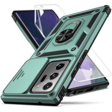 Imagem de Capa para celular YZOK Note 20 Ultra 6,9" verde à prova de choque