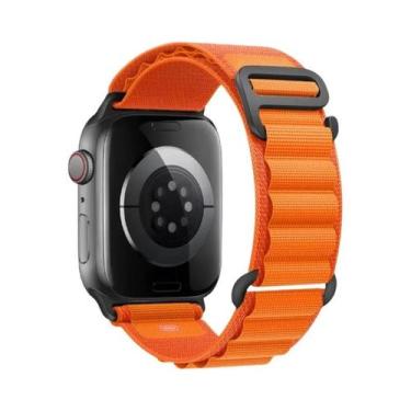 Imagem de Pulseiras De Relógio De Nylon Para Apple Watch Série 10 9 8 7 6 SE Ult