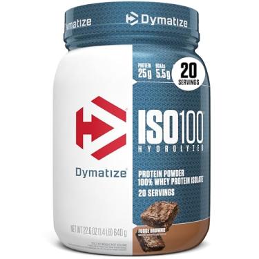 Imagem de Dymatize Whey Iso 100 640G Fudge Brownie - Branco