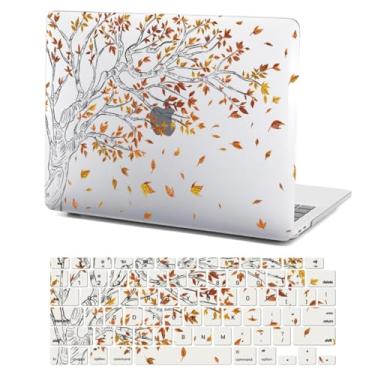 Imagem de ACJYX Compatível com MacBook Pro 35.6 cm Capa M4 M3 M2 M1 Pro/Max Chip 2025-2021 Modelo A3112 A3185 A3401 A2918 A2992 A2779 A2442, capa rígida de plástico para laptop e capa de teclado, folhas de