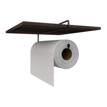 Imagem de 2X Porta Rolo Papel Toalha Suspenso Cozinha Armário Organiza