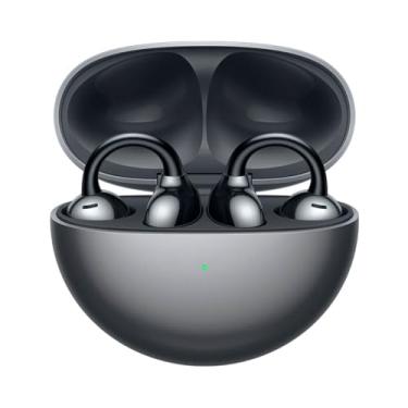 Imagem de Fone de Ouvido Sem Fio, HUAWEI FreeClip, C-bridge Design, Tecnologia Open-Ear, Reconhecimento Automático de Posição Esquerdo-Direito, Preto (Recondicionado)