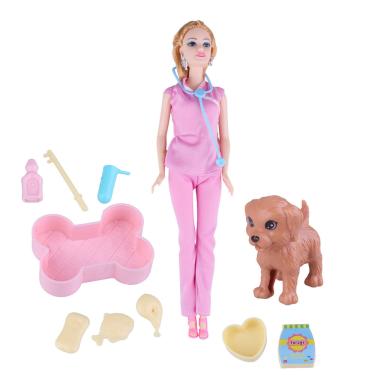 Imagem de Boneca Luna Dra. Pet CV244129 Play&Fun