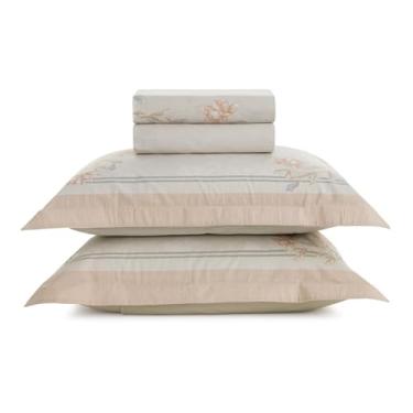 Imagem de Jogo Lençol Queen Karsten 200 Fios 100% Algodão (Amber)