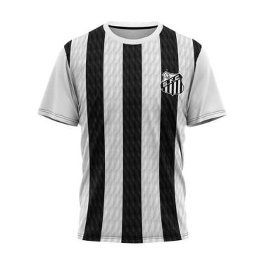 Imagem de Kit Braziline Santos Mini Craque - Infantil - Branco preto-Masculino