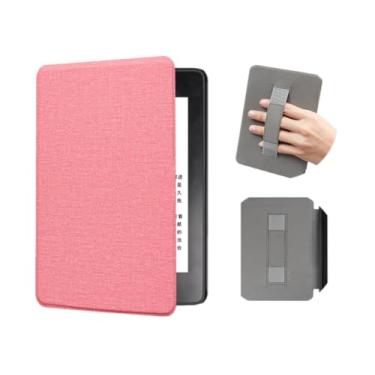 Imagem de Akacy Capa com função auto despertar/hibernar/à prova d'água para Kindle (10ª geração, modelo: J9G29R, lançado em 2019) 15.2 cm com capa de alça (3)