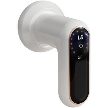 Imagem de Massageador corporal elétrico para celulite, máquina de esculpir o corpo com 5 cabeças de massagem, intensidade ajustável, sem fio, compacto, visor de LED para firmeza da pele