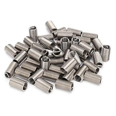 Imagem de Zhjvihx Parafuso de Bucha de Manga, Inserção de Rosca de Fio SUS304 50 Unidades para Moldes para Aviação para Equipamentos Mecânicos para Lâmpadas para Automóveis para Campos de Fabricação (3D)