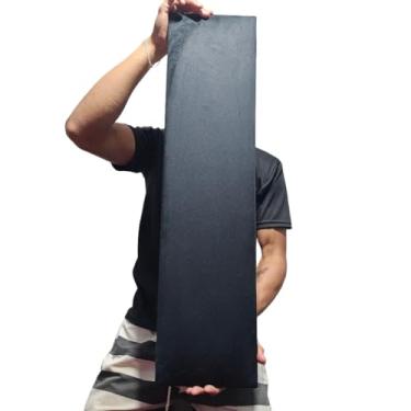 Imagem de Cabeceira Modular Estofada 60x20cm + 120x20cm | Painel Decorativo para Cama | Autocolante, Macia, Design Moderno para Quarto(20UN 20X80CM VELUDO PRETO)