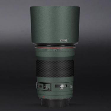 Imagem de EF 135 2 Película de lente de câmera adesivo antiarranhões para Canon EF 135 mm F2 Coat Vinil Película Protetora Decalques (Verde Turquesa)