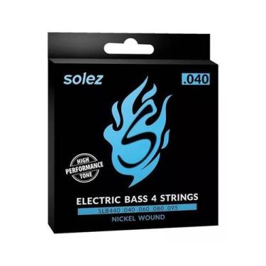 Imagem de Encordoamento solez contrabaixo 4 cordas slb440 0.040 nps8