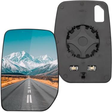 Imagem de LOIYLLEN Substituição do espelho lateral do motorista para Ford Transit MK6 MK7 V348 2000-2013 - Vidro do espelho do lado esquerdo, vidro dos espelhos retrovisores com aquecimento elétrico