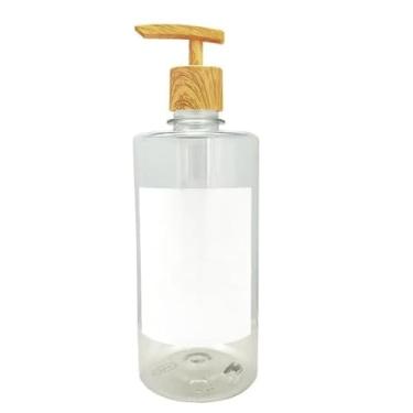 Imagem de Frasco Transparente Minimalista 500ml Diversos kit viagem frascos Recipiente para Cosméticos, Cozinha e Organização Doméstica(Sabonete Facial)
