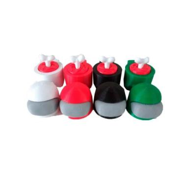 Imagem de Kit among - 4 un - 6cm (branco, preto, verde e vermelho) - ARTIS 3D
