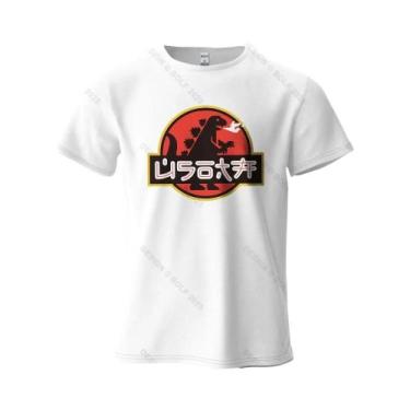 Imagem de Camiseta Oversized Harajuku Com Estampa Gráfica Para Homens E Mulheres