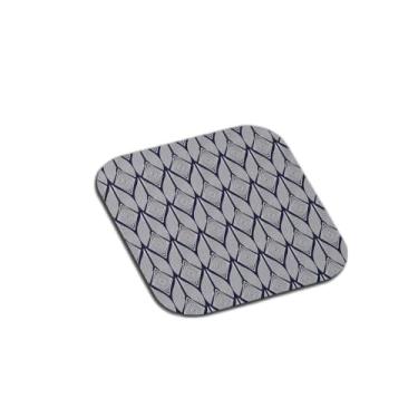 Imagem de Porta Copos Com Ilustração Personalizada Padrão de Papel de Parede - Tamanho 10.5x10.5 cm