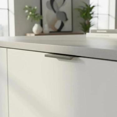 Imagem de Puxador Perfil Reto Slim Mini Para Moveis Armário Cozinha Escritório G