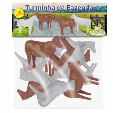 Imagem de Divplast Brinquedo Infantil Turminha da Fazenda Animais