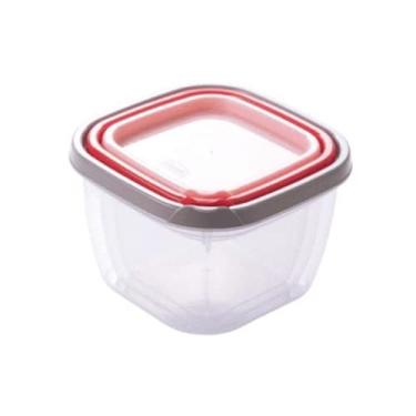 Imagem de Cj 3 Potes Conect Quadrado Plasútil